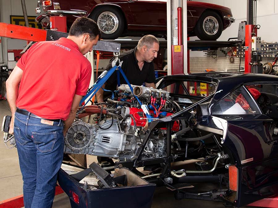 ferrari engine repair brussels