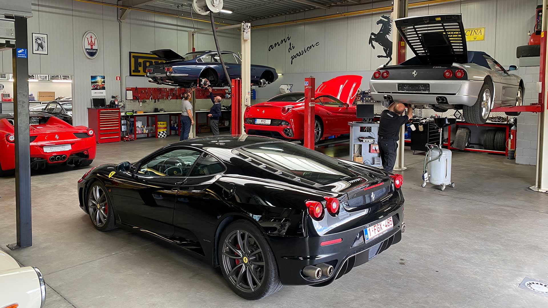 maintenance ferrari maserati