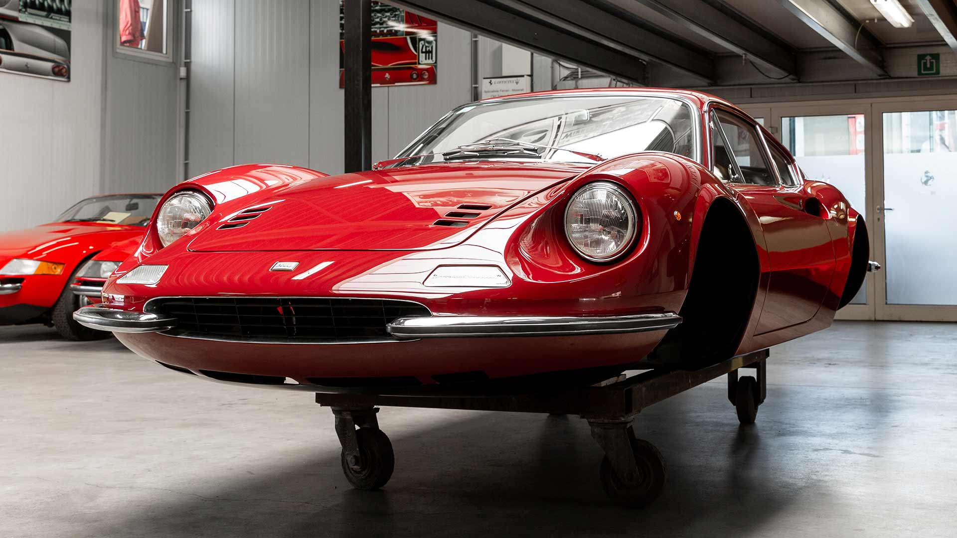 classic Italian auto restoration